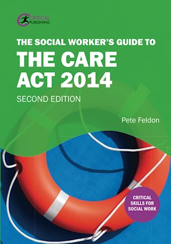 Book cover: "The Social Worker's Guide to the Care Act 2014," with a life preserver.