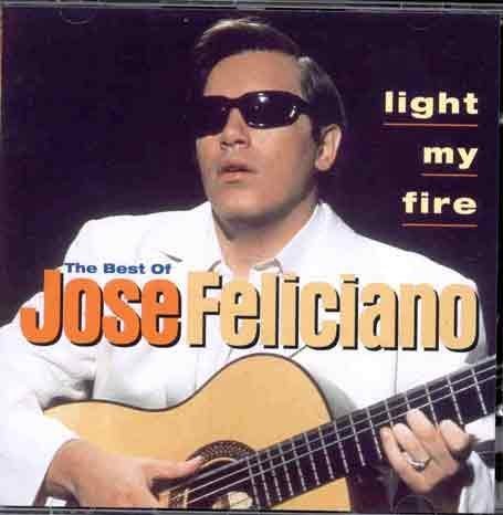 CD cover featuring Jose Feliciano with sunglasses and a guitar.