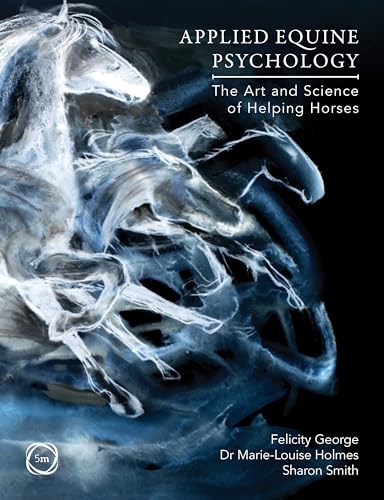 Book cover showing an abstract, glowing white horse silhouette against a dark background.