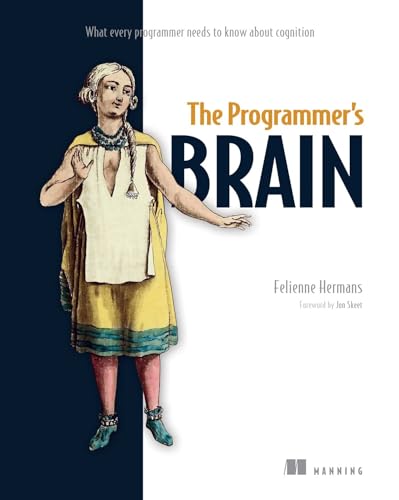 Book cover: “The Programmer’s Brain” with illustration of a person.