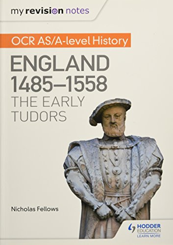 History revision notes book cover featuring Henry VIII’s statue.