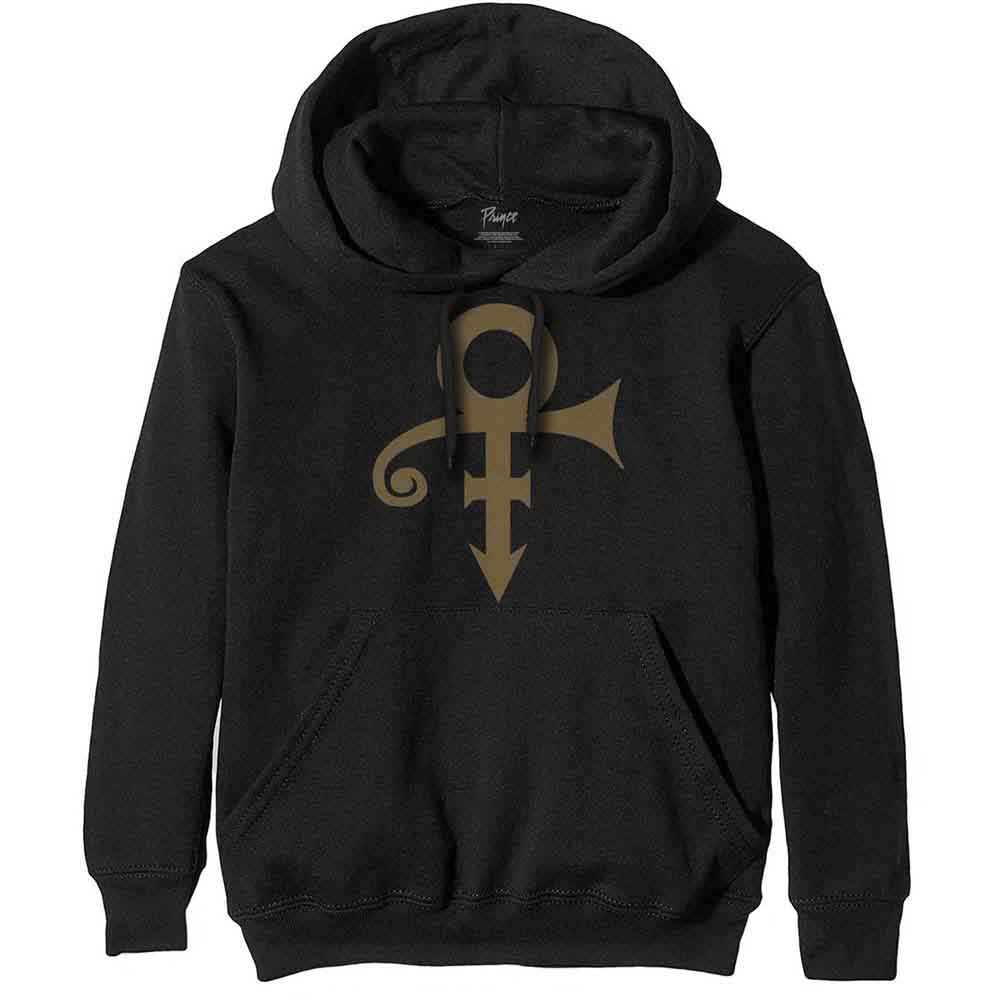 Purple unisex pullover hoodie, size XX-Large, with a Prince symbol graphic.