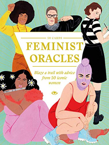 Card deck cover featuring illustrated portraits of diverse women.