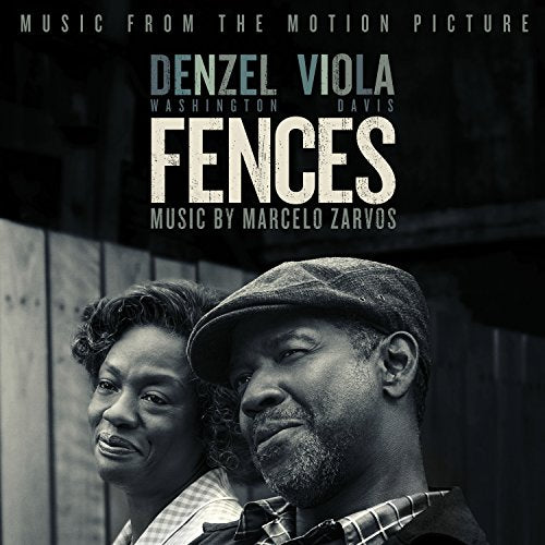 CD cover for "Fences" soundtrack featuring Denzel Washington and Viola Davis.