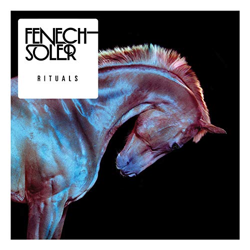 Vinyl album cover for Fenech-Soler’s “Rituals” featuring a horse’s head.