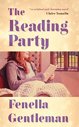 Book cover: "The Reading Party" with a woman reading by a window.