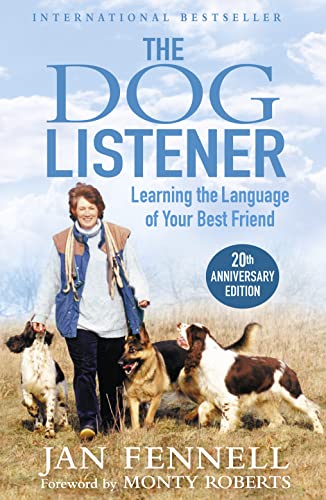 Book cover: woman with dogs in a field, titled "The Dog Listener".