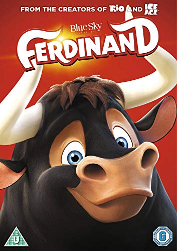 DVD cover featuring a cartoon bull with large horns and a red background.