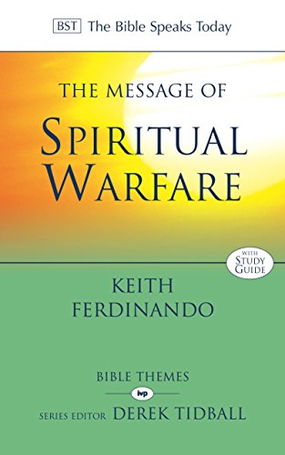 Book cover: "The Message of Spiritual Warfare" by Keith Ferdinando.