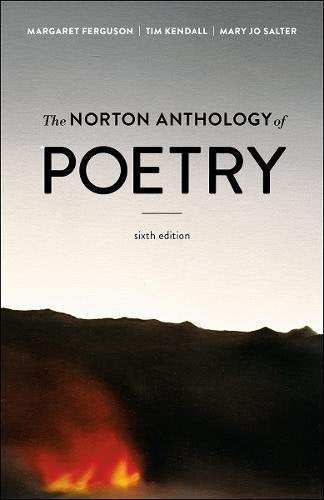 Cover of "The Norton Anthology of Poetry," sixth edition, with a landscape.