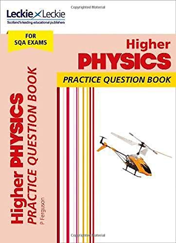 Physics practice question book cover with a helicopter image.
