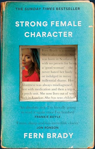 Book cover: "Strong Female Character" with a portrait of a woman in a frame.