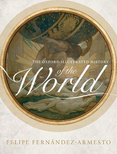 Book cover: “The Oxford Illustrated History of the World” with classical figures.