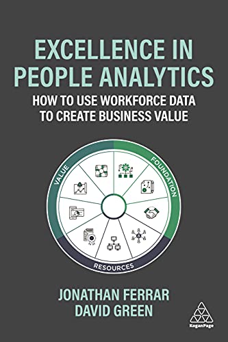 Book cover: "Excellence in People Analytics" by Ferrar & Green.