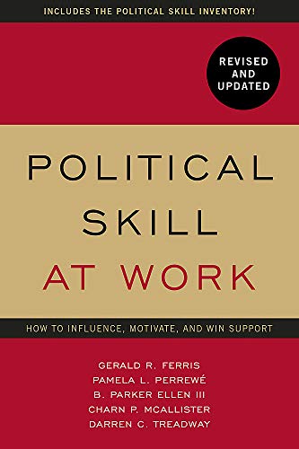 Book cover: "Political Skill at Work" with authors’ names listed below title.