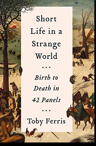 Book cover depicting a winter landscape with figures, titled “Short Life…”