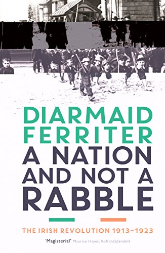 Book cover: historical photo of armed men, title “A Nation and not a Rabble.”