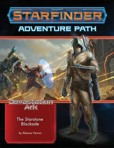 Starfinder adventure path cover featuring sci-fi characters in combat.