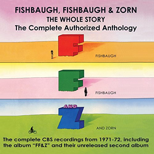 Album cover for "The Whole Story" by Fishbaugh, Fishbaugh & Zorn, featuring abstract blocks.