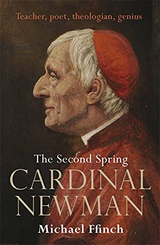 Book cover featuring a portrait of Cardinal Newman in a red hat.