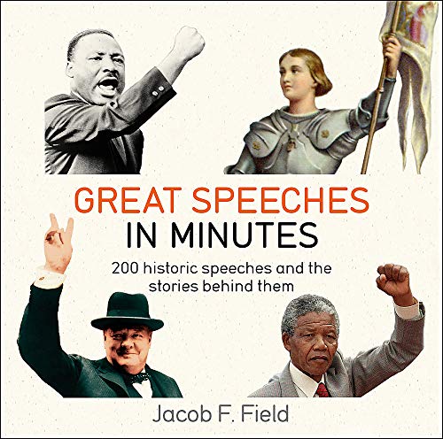 Book cover featuring portraits of historical figures giving speeches.