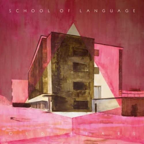 Album cover for Field Music’s “Old Fears” featuring abstract building shapes.
