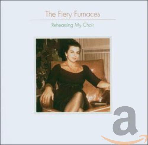 CD cover for The Fiery Furnaces’ “Rehearsing My Choir” with a portrait.