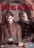 DVD cover for the film Fiesta featuring two men in military uniforms.