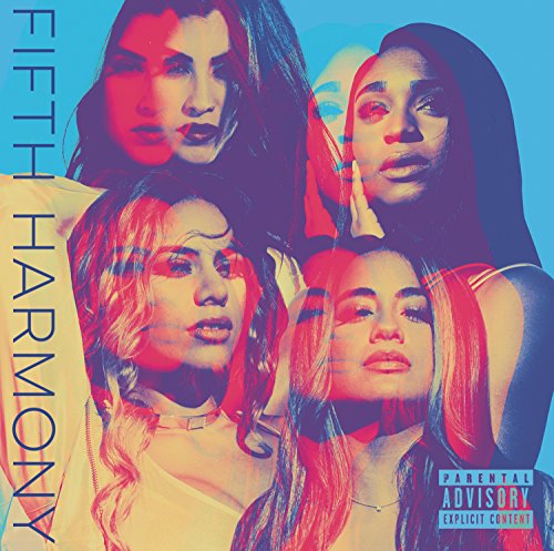 Album cover featuring overlapping, color-shifted portraits of four women against a blue background.