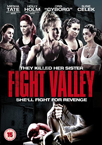 DVD cover art featuring five female fighters with the red title Fight Valley.
