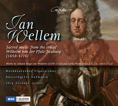 CD cover featuring a portrait of Jan Wellem and armored figure.