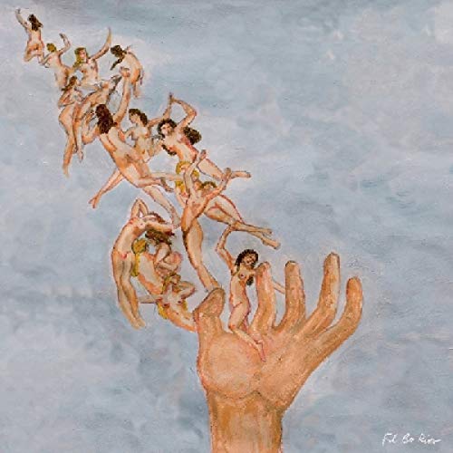 "Album cover art featuring a hand holding nude figures with 'Beautiful Sadness' text."