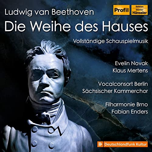CD cover featuring a portrait of Ludwig van Beethoven and text details.