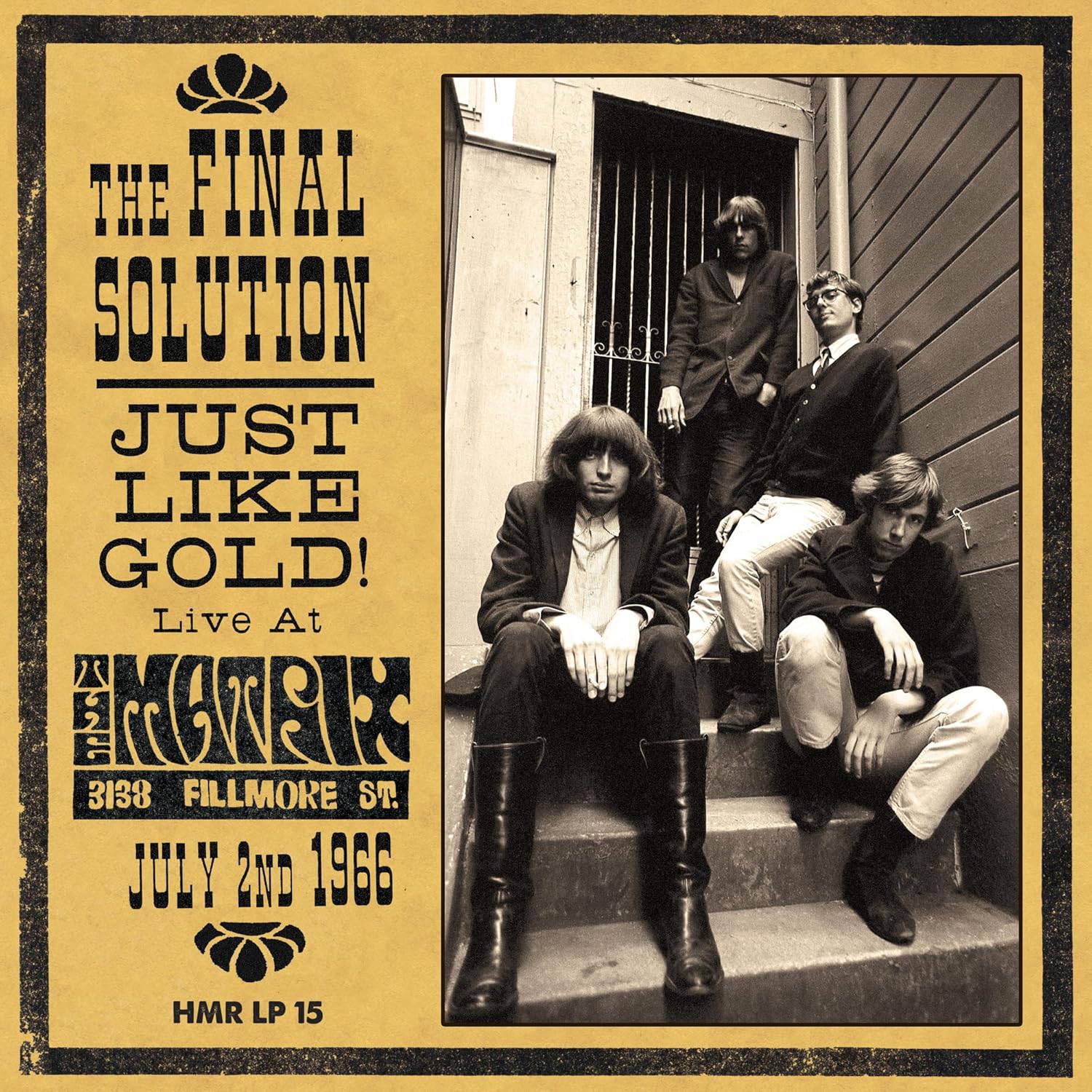 CD case for “Final Solutionthe - Just Like Gold Live At The Ma” with barcode.