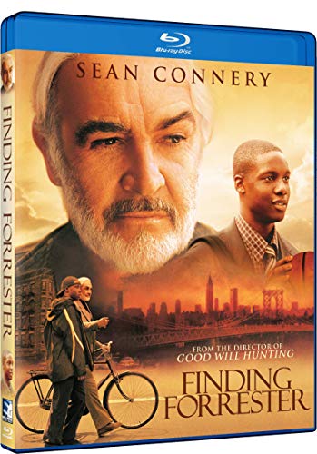 Blu-ray cover for "Finding Forrester" featuring Sean Connery and a young man.