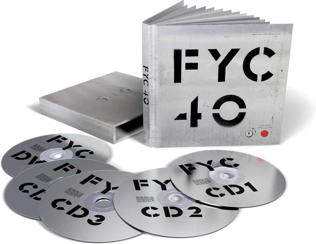 Fine Young Cannibals FYC40 box set with four CDs and a DVD.