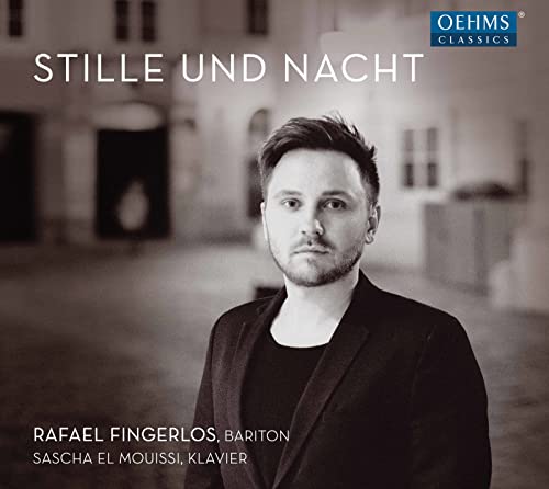 CD cover featuring a portrait of a man with "Stille und Nacht" text.