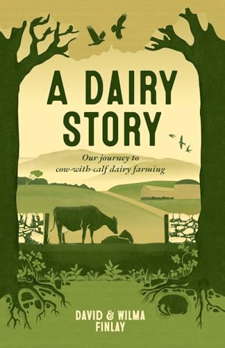 Book cover depicting a cow and calf in a green pasture framed by trees.