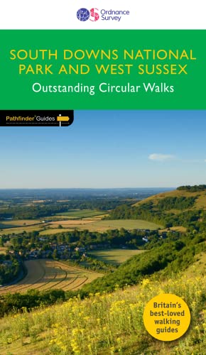 Ordnance Survey Pathfinder Guide for South Downs National Park and West Sussex circular walks.