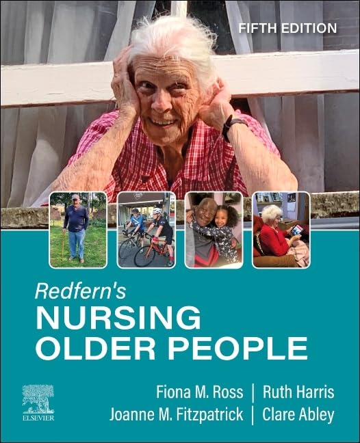 Book cover: “Redfern’s Nursing Older People” fifth edition, featuring seniors.