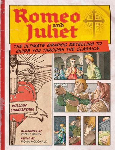 Cover of "Romeo and Juliet: Classic Comics" featuring illustrated panels.