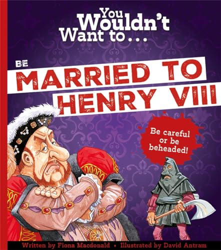 Book cover depicting Henry VIII and an executioner with an axe.