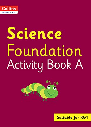 Collins International Science Foundation Activity Book A cover with a caterpillar.