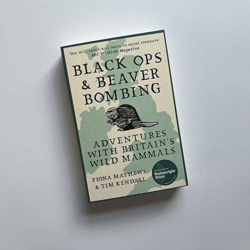 Book cover: “Black Ops & Beaver Bombing” with a beaver illustration.