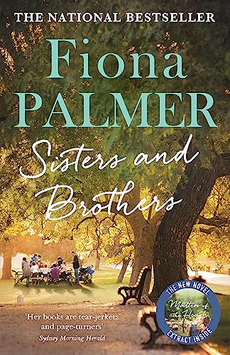 Book cover for “Sisters and Brothers” by Fiona Palmer, featuring a large tree.