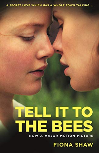 Book cover: two women face each other, title “Tell it to the Bees.”