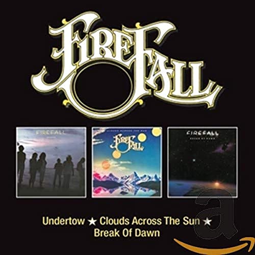 Firefall CD cover featuring band logo and three album artworks.