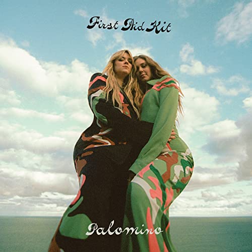 Album cover for First Aid Kit’s “Palomino” featuring two women.