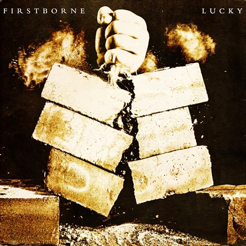 Album cover: a sculpted figure atop crumbling brickwork, sepia toned.