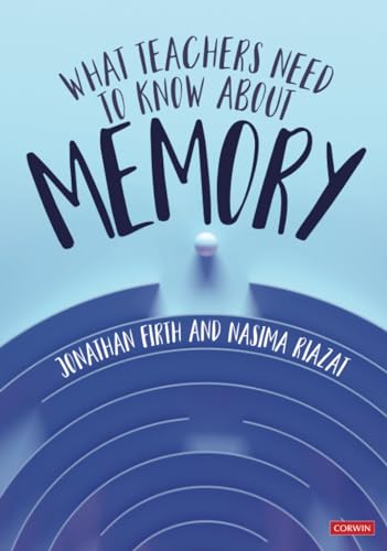 Book cover: "What Teachers Need to Know About Memory" with abstract blue design.